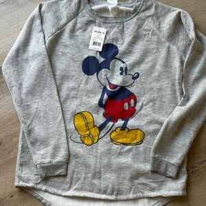 Kohl's Gray Mickey Mouse Kids Sweatshirt